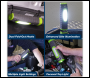 Sealey LED3606G Rechargeable 360° Inspection Light 15W & 3W SMD LED - Green