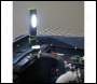 Sealey LED3606G Rechargeable 360° Inspection Light 15W & 3W SMD LED - Green