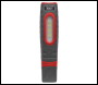 Sealey LED3606R Rechargeable 360° Inspection Light 15W & 3W SMD LED - Red