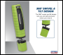 Sealey LED360G Rechargeable 360° Inspection Light 8W & 3W SMD LED - Green