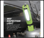 Sealey LED360G Rechargeable 360° Inspection Light 8W & 3W SMD LED - Green
