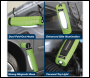 Sealey LED360G Rechargeable 360° Inspection Light 8W & 3W SMD LED - Green