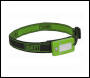 Sealey LED360HTG Rechargeable Head Torch 2W COB LED Auto-Sensor Green