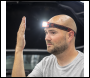 Sealey LED360HTR Rechargeable Head Torch with Auto-Sensor 2W COB LED - Red