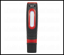 Sealey LED360PLUS Rechargeable 360° Inspection Light 10W & 3W SMD LED - Black