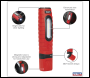 Sealey LED360PLUSR Rechargeable 360° Inspection Light 10W & 3W SMD LED - Red