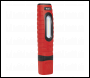 Sealey LED360PLUSR Rechargeable 360° Inspection Light 10W & 3W SMD LED - Red
