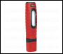 Sealey LED360PLUSR Rechargeable 360° Inspection Light 10W & 3W SMD LED - Red