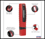 Sealey LED360R Rechargeable 360° Inspection Light 8W & 3W SMD LED - Red