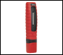 Sealey LED360R Rechargeable 360° Inspection Light 8W & 3W SMD LED - Red