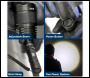 Sealey LED449 Rechargeable Aluminium Torch with Adjustable Focus 10W SMD LED