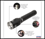Sealey LED4494 Rechargeable Aluminium Torch with Adjustable Focus 60W COB LED