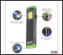Sealey LED500SB Mini Super Beam Aluminium Pocket Light 3W COB LED