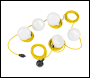 Sealey LED50F 15m Festoon Lighting Kit 50W COB LED