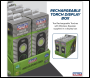 Sealey LED50WSDB Rechargeable Torch with Wireless Speaker 10W COB LED - Display Box of 10