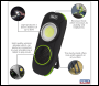 Sealey LED50WSDB Rechargeable Torch with Wireless Speaker 10W COB LED - Display Box of 10
