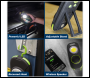 Sealey LED50WSDB Rechargeable Torch with Wireless Speaker 10W COB LED - Display Box of 10