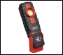 Sealey LED601CM LED Twist Rechargeable Inspection Light 6W COB LED & 1W SMD LED Colour Match CRI 96+