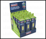 Sealey LED601GDB LED Twist Rechargeable Inspection Light, Green - Box of 12