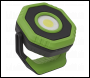 Sealey LED700P Rechargeable Pocket Floodlight with Magnet 360° 7W COB LED - Green