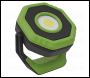 Sealey LED700P Rechargeable 360° Pocket Floodlight with Magnet 7W COB LED - Green