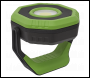 Sealey LED700P Rechargeable 360° Pocket Floodlight with Magnet 7W COB LED - Green