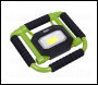 Sealey LEDFL10W Rechargeable Portable Fold Flat Floodlight 10W COB LED Lithium-ion