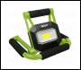 Sealey LEDFL10W Rechargeable Portable Fold Flat Floodlight 10W COB LED Lithium-ion