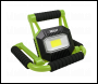 Sealey LEDFL10W Rechargeable Portable Fold Flat Floodlight 10W COB LED