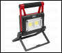 Sealey LEDFL15WS 15W COB LED Solar Powered Rechargeable Portable Floodlight