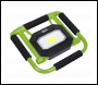 Sealey LEDFL20W Rechargeable Portable Fold Flat Floodlight 20W COB LED Lithium-ion