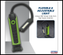 Sealey LEDFLEXG Rechargeable Flexi Inspection Light 5W COB & 3W SMD LED