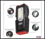 Sealey LEDWC03 Wireless Rechargeable Inspection Light 3W COB & 1W SMD LED