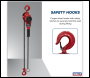 Sealey LH750 Lever Hoist Steel 750kg
