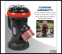 Sealey LP11 Space Warmer® Portable Propane Heater and Stove 4,000Btu/hr