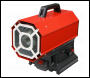 Sealey LP69CCOMBO Space Warmer® Propane Heater 30,000-68,000Btu/hr (9-20kW) 230V with 20V 4Ah Kit
