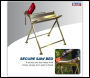 Sealey LSH150HD Heavy-Duty Sawhorse with Chainsaw Holder