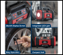 Sealey MAC13D Tyre Inflator & High-Volume Air Pump 12V/230V AC