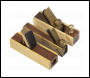 Sealey MBP03 Mini Brass Plane Set 3pc