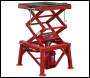 Sealey MC135 Hydraulic Motorcycle Lift Off-Road/Trials Bikes 135kg Capacity