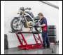 Sealey MC401A Air/Hydraulic Motorcycle Lift 454kg Capacity