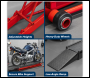 Sealey MC550 Hydraulic Motorcycle Lift 450kg Capacity