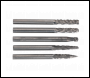 Sealey MCBSET01 Micro Carbide Burr Set 5pc