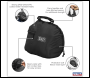 Sealey MCHB02 Fleece Lined Helmet Bag - Large
