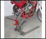 Sealey MCL500 Single Post Hydraulic Portable Motorcycle Lift 450kg Capacity