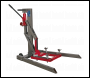 Sealey MCL500 Single Post Hydraulic Portable Motorcycle Lift 450kg Capacity