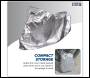 Sealey MCM Motorcycle Cover 2320 x 1000 x 1350mm - Medium