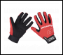 Sealey MG796L Mechanic's Gloves Padded Palm - Large Pair