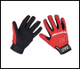 Sealey MG796XL Premier Mechanic's Gloves Padded Palm - Extra-Large Pair