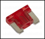 Sealey MIBF10 Automotive MICRO Blade Fuse 10A - Pack of 50